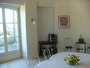 magnifique appartement de 180 m en location sur Dinard : Salon sjour de 116 m